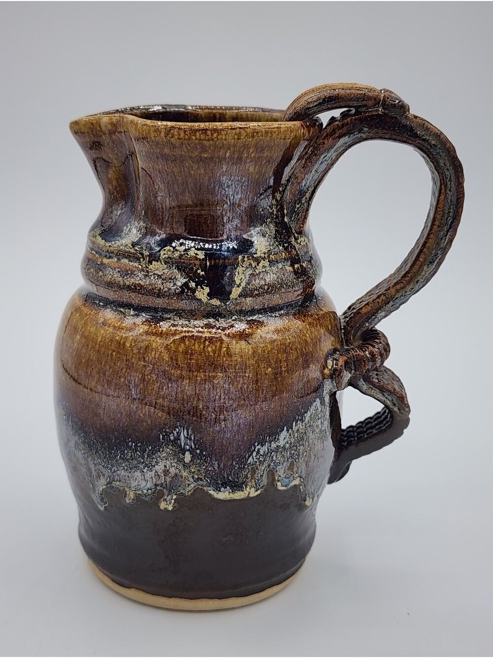 Glazed Pottery Pitcher